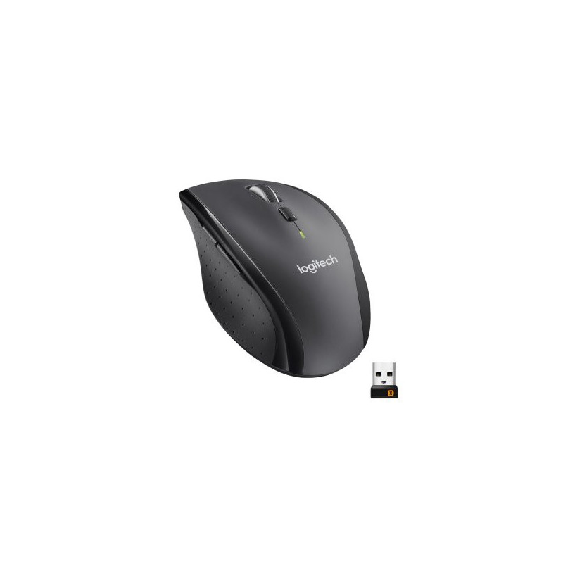 Mouse logitech wireless m705 marathon unifying 1000 dpi 5 botones ccolor negro