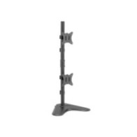 Soporte de mesa con base equip 650128 para 2 pantallas 13\-32\" doble brazo vesa standard hasta 9kg "