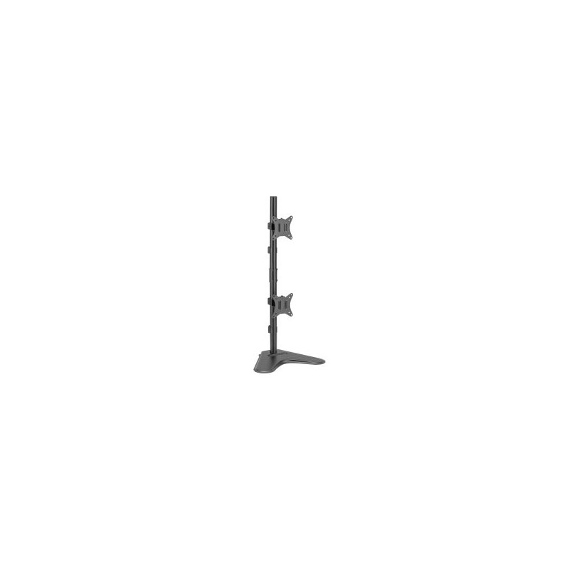 Soporte de mesa con base equip 650128 para 2 pantallas 13\-32\" doble brazo vesa standard hasta 9kg "