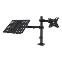 Soporte de mesa unyka uk710202 con soporte para port?til y 1 monitor  de 13\ a 32\"  vesa 100x100 "