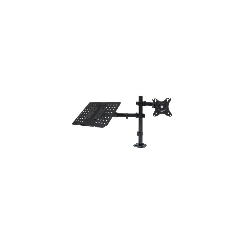 Soporte de mesa unyka uk710202 con soporte para port?til y 1 monitor  de 13\ a 32\"  vesa 100x100 "