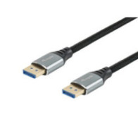 Cable displayport a displayport premium 2,1 equip 119283 3m 16k 60hz 54gps aluminio