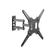 Soporte de pared orientable equip para pantalla de 23\-55\" doble brazo inclinable/giratorio max.30kg"