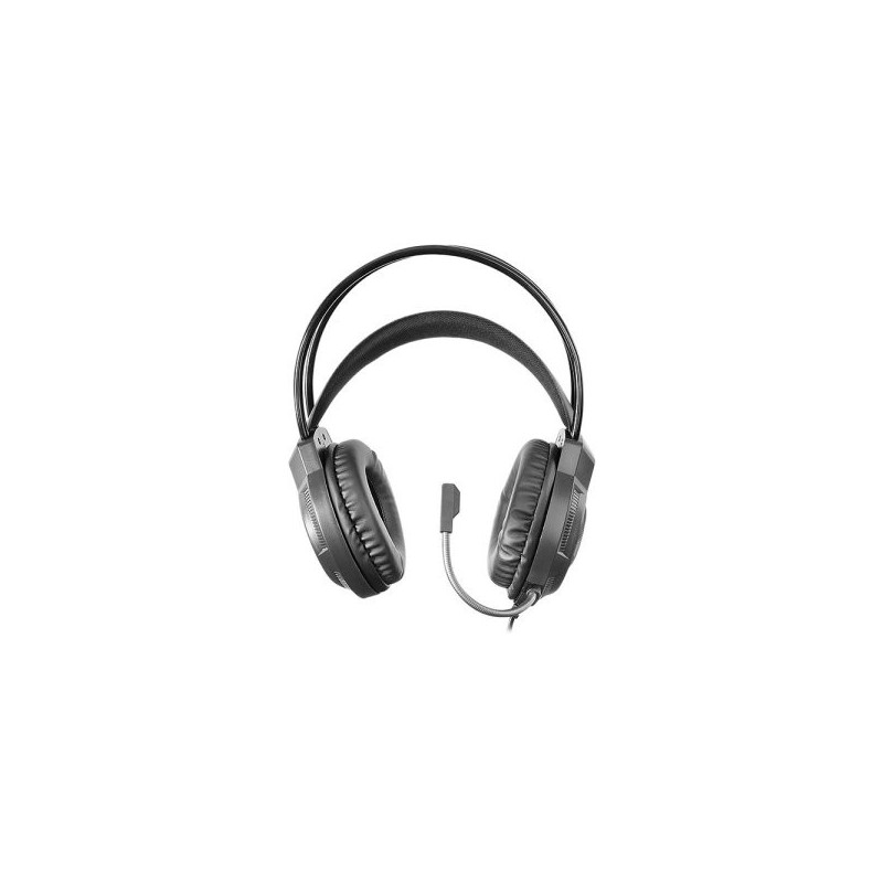 Headset mars gaming mh124 frgb jack 3.5mm alimentacion usb control volumen color negro