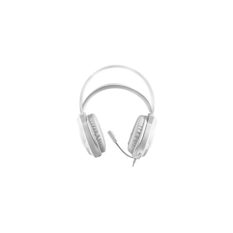 Headset mars gaming mh124 frgb jack 3.5mm alimentacion usb control volumen color blanco