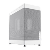 Caja atx coolbox mesh atx mp1 1x3,5\ 3x2,5\" 1xusb 3.2 1xusb-c gpu max 355mm color blanco"