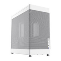 Caja atx coolbox mesh atx mp1 1x3,5\ 3x2,5\" 1xusb 3.2 1xusb-c gpu max 355mm color blanco"