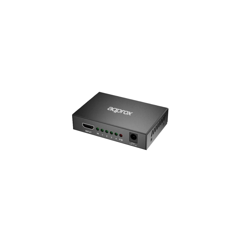 Splitter hdmi approx appc31v3 1x hdmi in 4xhdmi out 4k 30fps