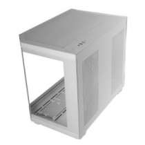 Caja microatx gaming mars gaming mc3tcoremw triple cristal templado gpu 415mm 2x3.5 3x2.5 blanco