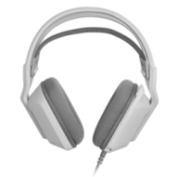Headset mars gaming mhstrikew frgb jack 3.5mm alimentacion usb control volumen color blanco
