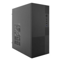 Caja microatx coolbox m440 gpu 250mm 1x3.5 1x2.5 fuente 500w color negro