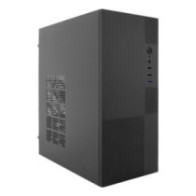 Caja microatx coolbox m440 gpu 250mm 1x3.5 1x2.5 fuente 500w color negro