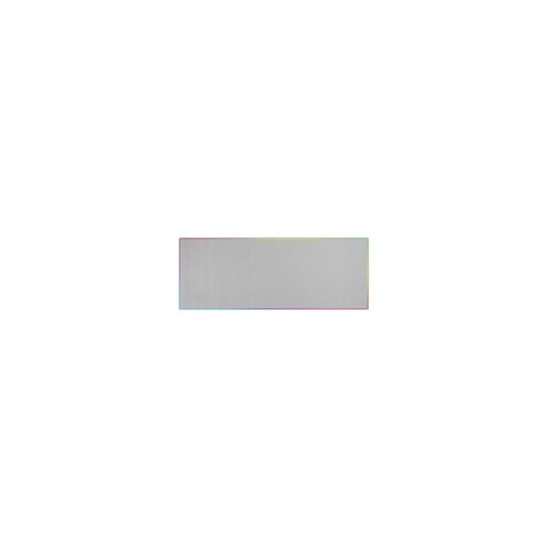 Alfombrilla mars gaming mmp224w superficie nano-textil dise?o rainbow 880x330mm color blanco