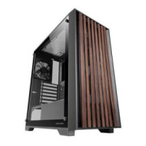 Caja atx mars gaming mcwoodc madera y cristal templado 2x3.5 3x2.5 gpu 365mm