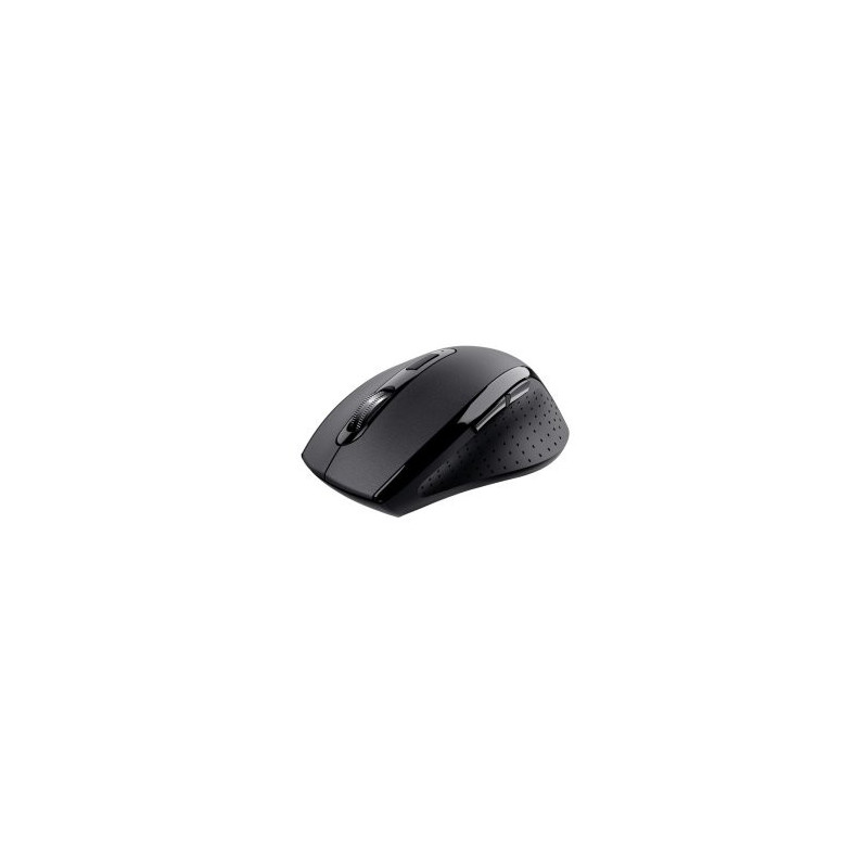 Mouse trust wireless yvi+ negro silent click 1600dpi ajustable 6 botones