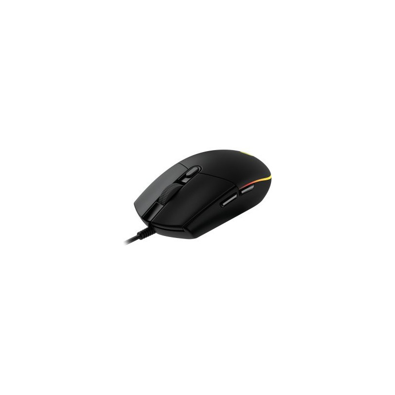 Mouse logitech g102 lightsync rgb 8000dpi 6 botones color negro