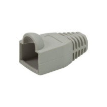 Kit 100 unidades capuchon rj45 color gris