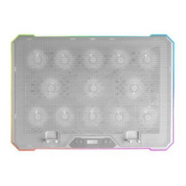 Base de refrigeracion para portatiles mars gaming mnbc13w con soporte de movil/tablet 13xfans black