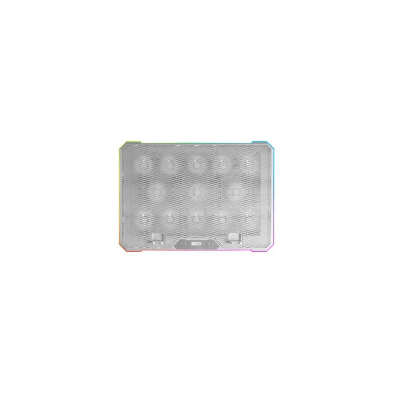 Base de refrigeracion para portatiles mars gaming mnbc13w con soporte de movil/tablet 13xfans black