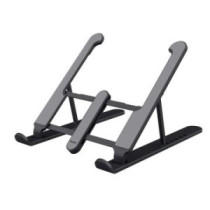 Soporte de portatil trust primo negro ligero y plegable