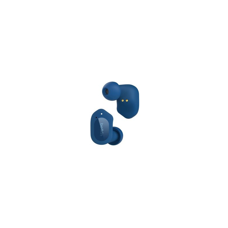 Auricular intrauditivo bluetooth belkin auc005btbl true wireless soundform play azul blue