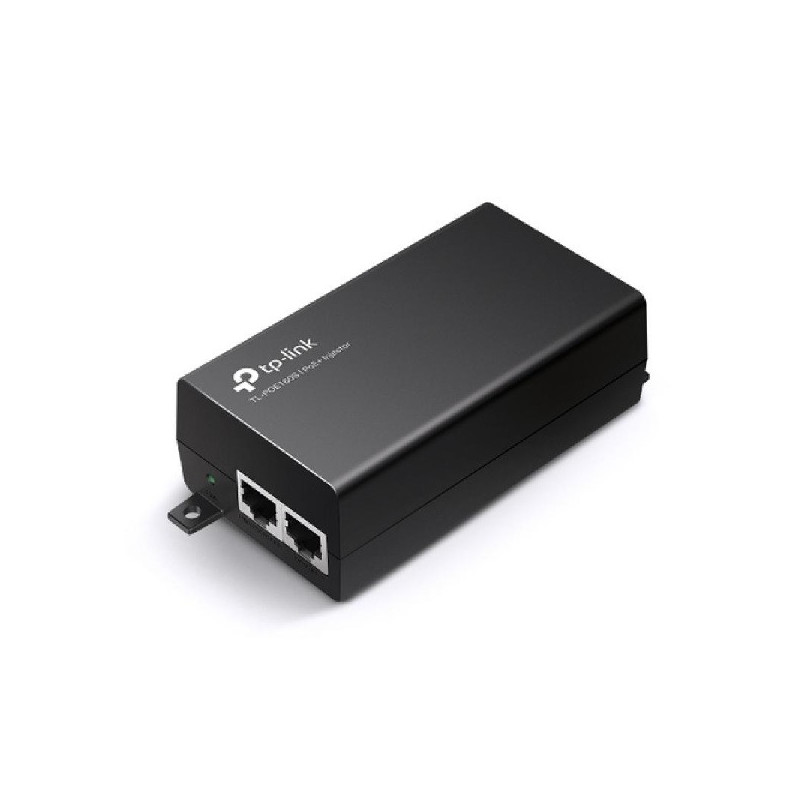 Poe injector tp-link poe160s 2p gigbit pasa datos y alimentacion por el mismo cable hasta 100 metros