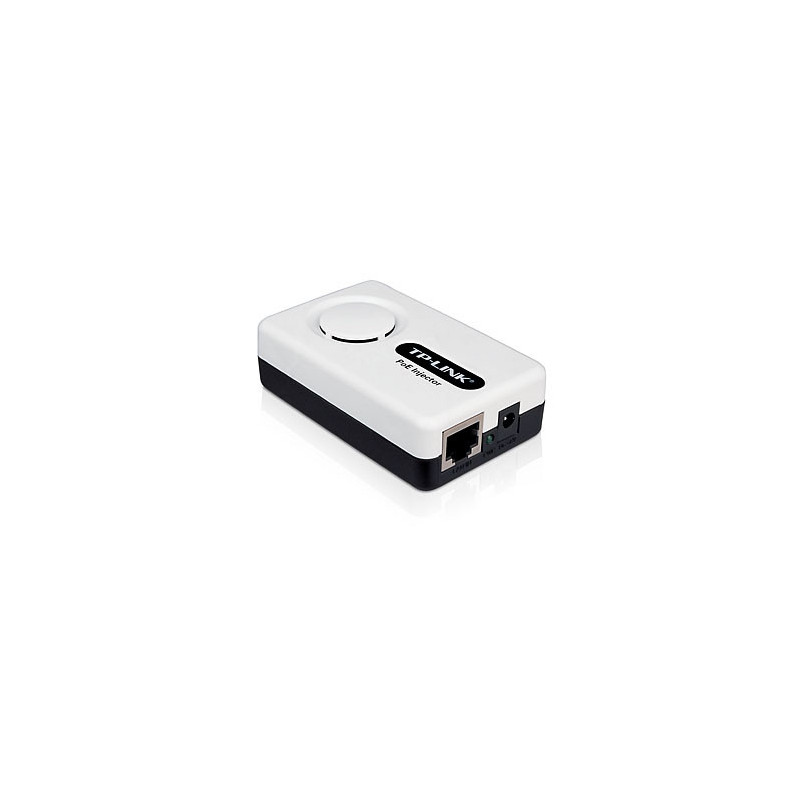 Poe injector tp-link poe150s pasa datos y alimentacion por el mismo cable hasta 100 metros plug and