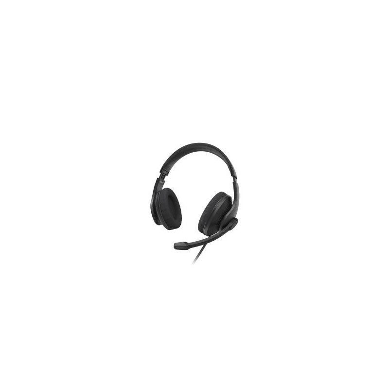 Headset hama hs-usb300 v2 usb estero cable 2m color negro