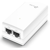 Adaptador poe pasivo tp-link tl-poe2412g 24v 1p giga con kit de montaje en pared