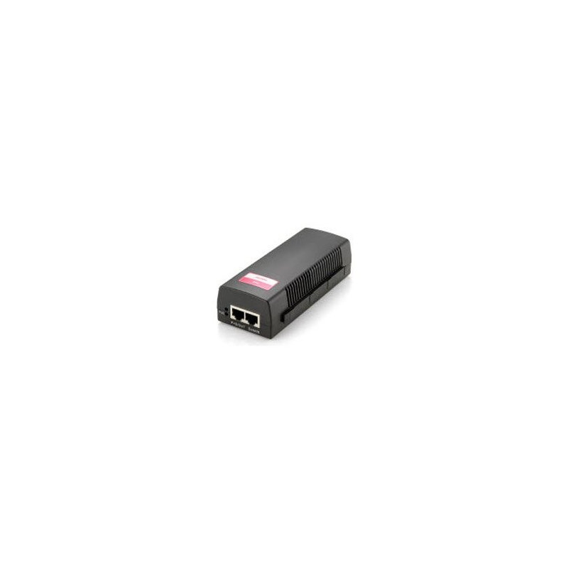 Poe injector adapter level one cat5e pasa datos y alimentacion por el mismo cable hasta 100 mts