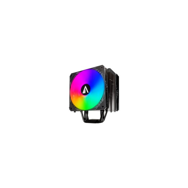 Ventilador con disipador para cpu abysm ab832407 snow iv argb 120mm color negro