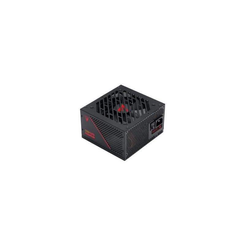 Fuente de alimentacion atx abysm 650w ab226501 morpheo gx5 80 plus bronze apfc color negro