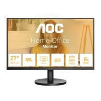 Monitor 27\ usb-c hdmi aoc 27b3ca2 ips fhd 1ms 100hz 2x2w vesa 100x100 color negro"