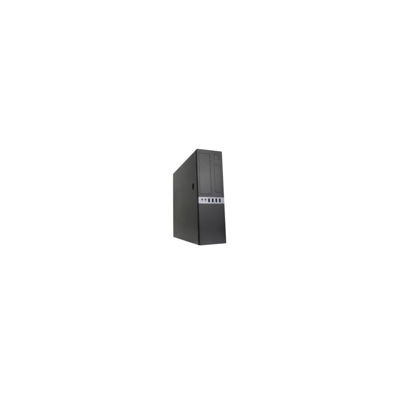 Caja microatx slim t450  coolbox cajcoot450s-bz negra con fuente 300 tbz integrada