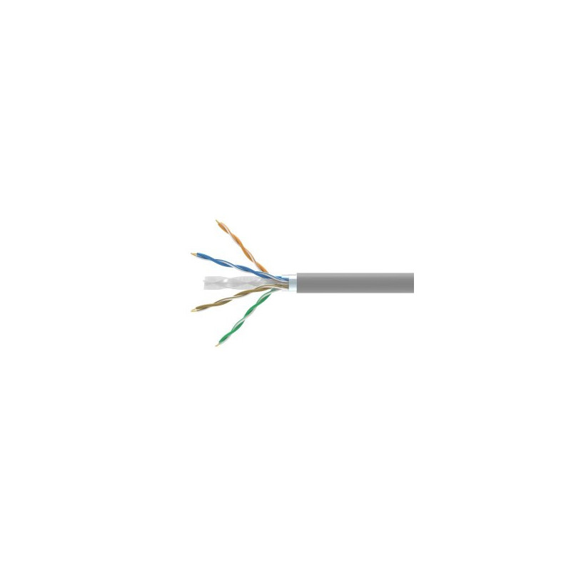 Bobina equip categoria 6 f/utp 305m eca lszh libre de halogenos