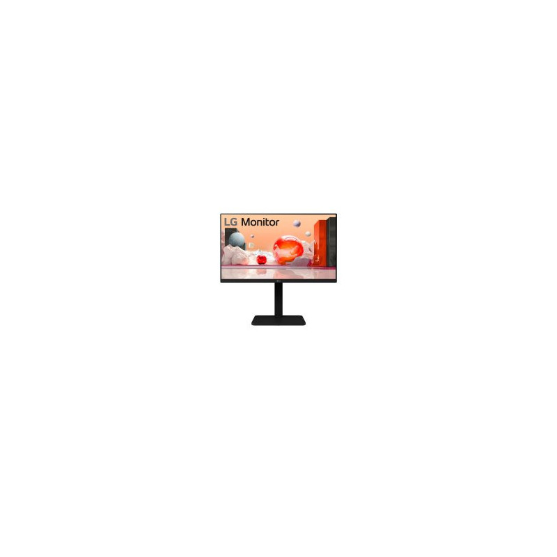 Monitor 24\ hdmi vga dp lg 24ba560-b fhd ips regulable en altura multimedia color negro"