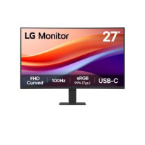 Monitor 27\ curvo 1500r hdmi usb-c lg 27u421a-b fhd va, 100hz 250cd 5ms 3000:1 vesa 100x100"