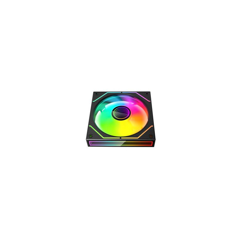 Kit 3xventilador interno argb mars gaming mf3dprokit negro 120mm argb argb hub rf remote