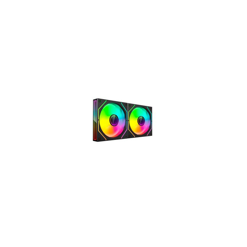 Kit 2xventilador interno argb mars gaming mf3dprox2 negro 120mm argb 360? pwm