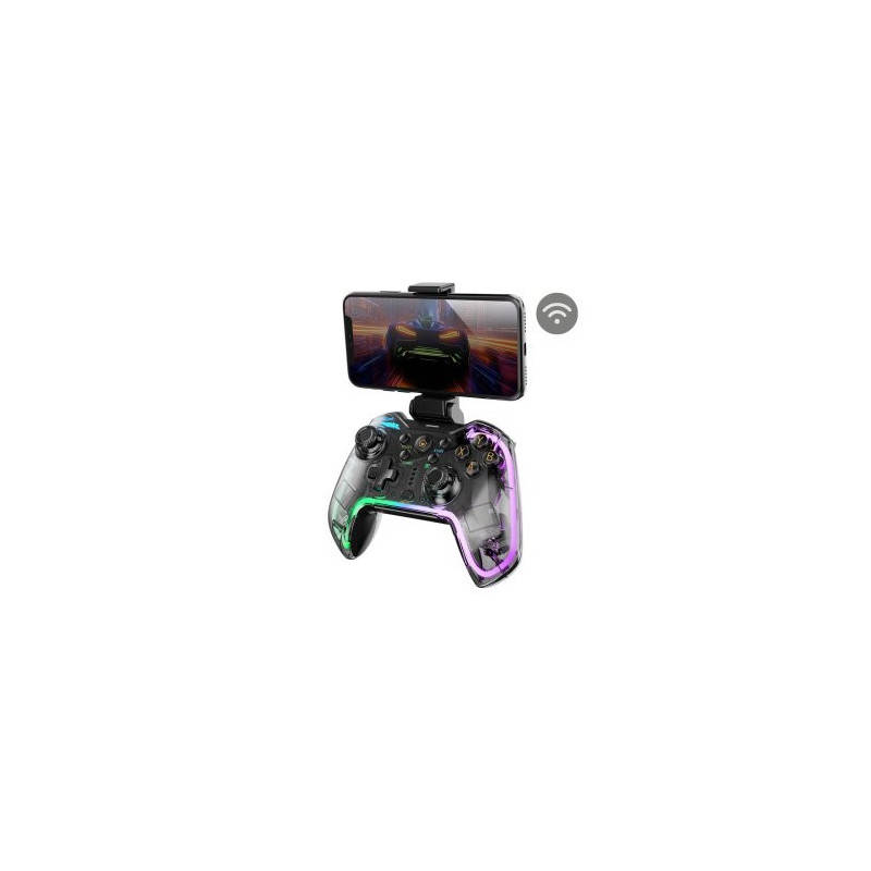 Gamepad bluetooth mars gaming mgp-bt2 bt5.0 conexion usb-c multiplataforma giroscopico 10 botones