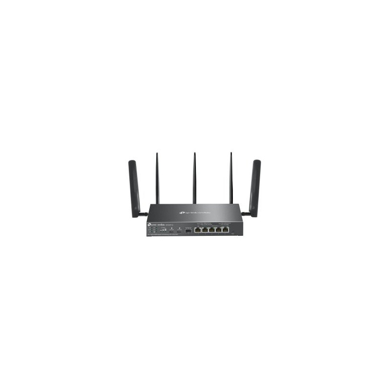 Router vpn wifi6 tp-link omada er706wp-4g+ ax3000 2402mbps 2xnanosim 1xwan gb 1xsfp gb 4xlan gb