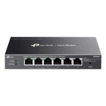Switch semigestionable tp-link omada es206gp 6p 4xlangb poe+ 2xlangb 65w total metal