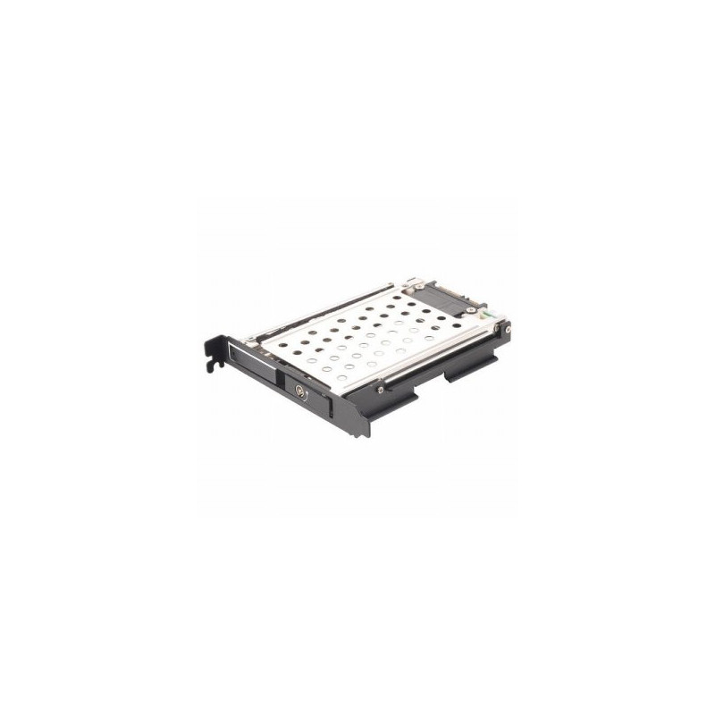 Adaptador hotswap coolbox slim chase para disco duro 2.5 slot-in con llave de seguridad