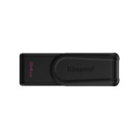 Memoria usb 64gb kingston dtxs/64 usb3.2gen 1 datatraveler exodia s (black/black)
