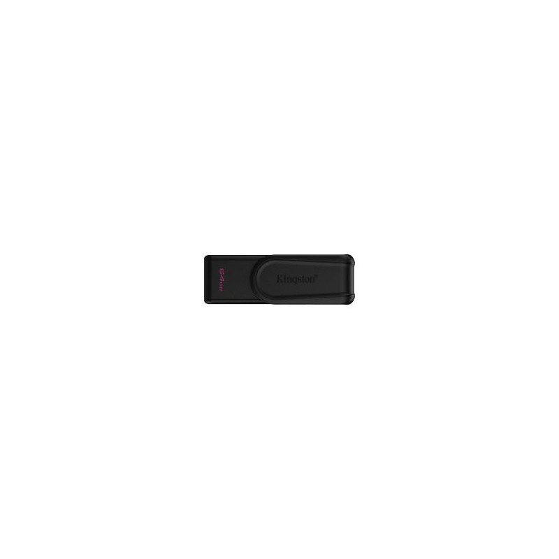 Memoria usb 64gb kingston dtxs/64 usb3.2gen 1 datatraveler exodia s (black/black)