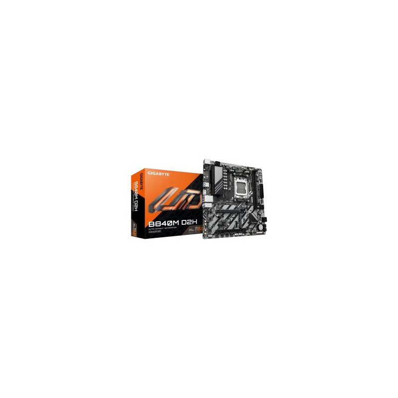 Pb gigabyte b840m d2h m-atx skt am5 2xddr5 5600mhz hdmi lan m.2