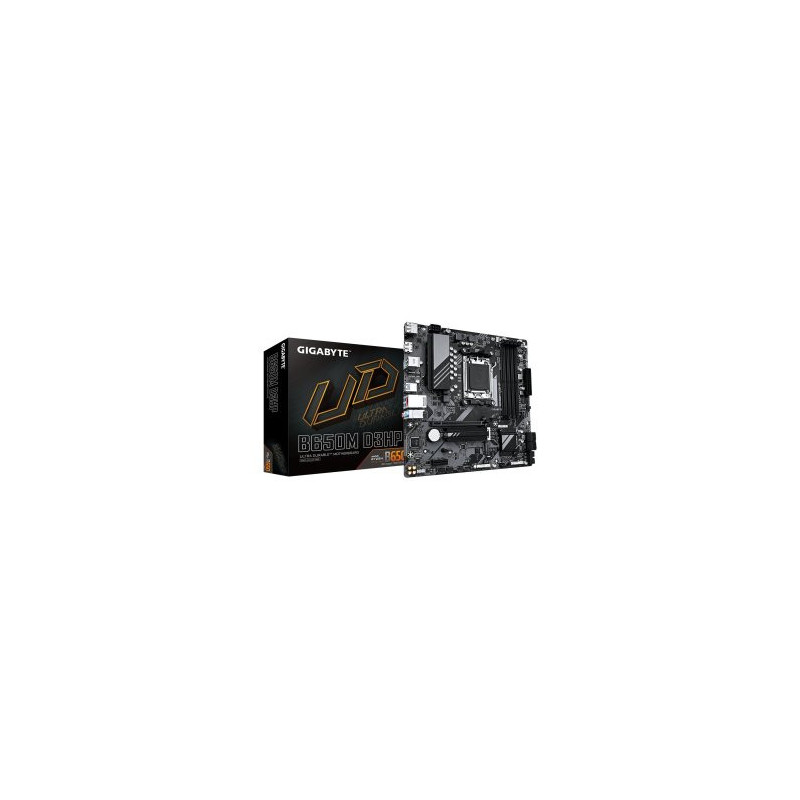 Pb gigabyte b650m d3hp m-atx skt am5 4xddr5 5600mhz hdmi displayport lan m.2