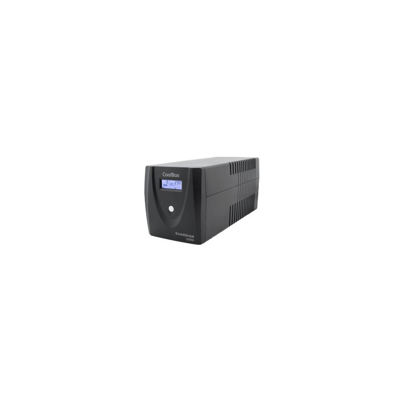 Sai coolbox guardian 3 1200va con lcd 720w 4xschuko color negro