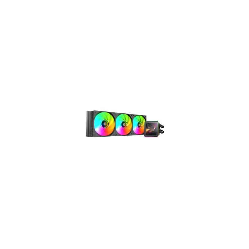 Sistema de refrigeracion liquida mars gaming mlvisionpro360 negro 3x120mm argb tpd 600w lcd