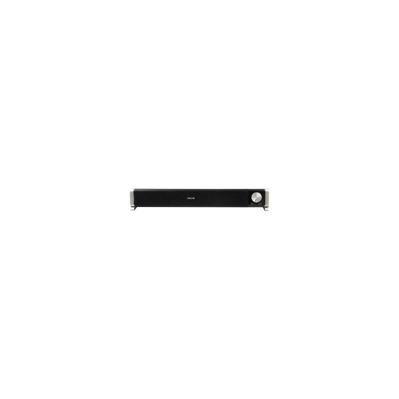 Barra de sonido bluetooth ngs sb500-bt 20w alimentado por usb jack 3.5 control de volumen negro